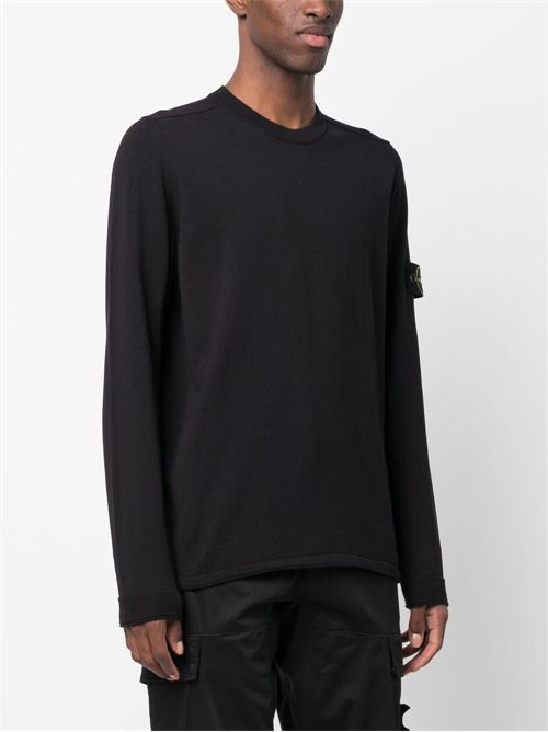 Maglia girocollo con logo STONE ISLAND | 5100062S00B9V0020